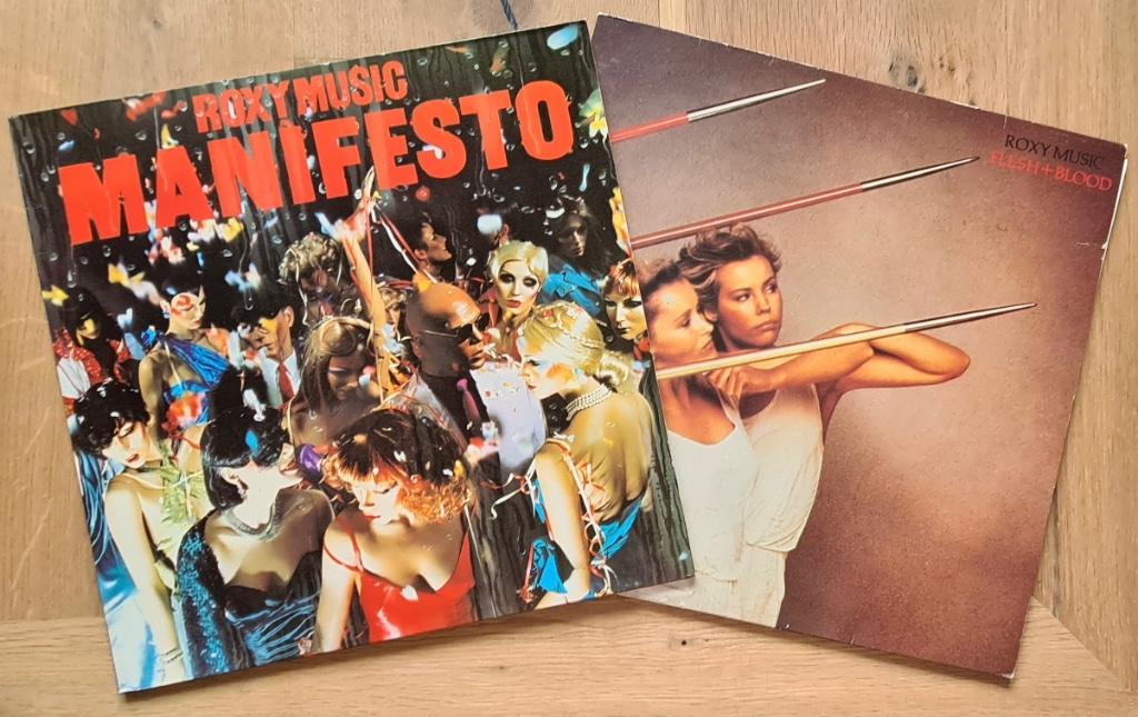 ROXY MUSIC - Flesh + blood & Manifesto (2 LPs), Ophalen of Verzenden, 12 inch, Poprock