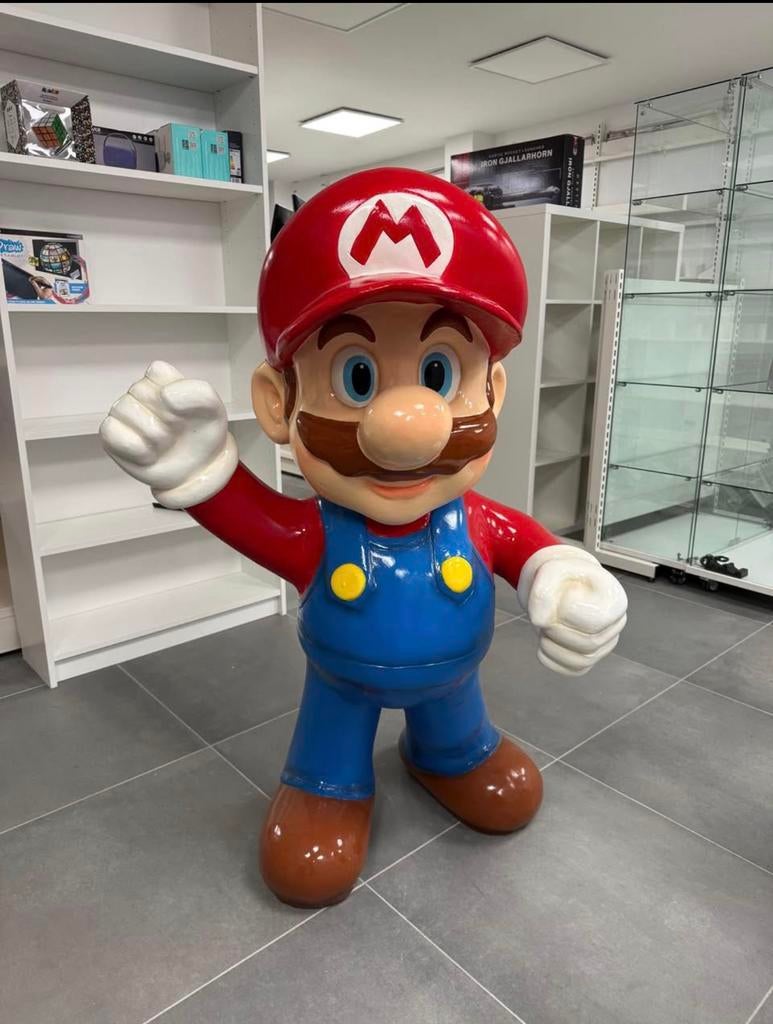 Grande figurine Mario, Collections, Enlèvement, Comme neuf