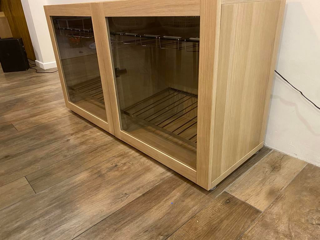 Bar ikea besta 64x120x40, Maison & Meubles, Enlèvement, Comme neuf