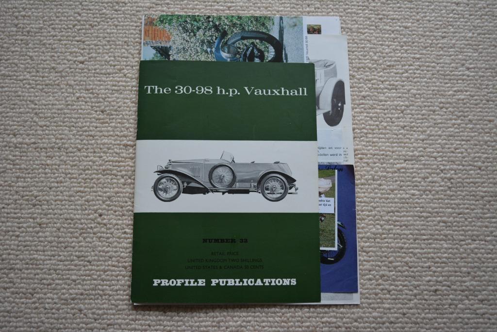 Le 30-98 ch. Vauxhall - Numéro 32 - Publications de profil, Envoi, Utilisé, Autres marques, Profile Publications