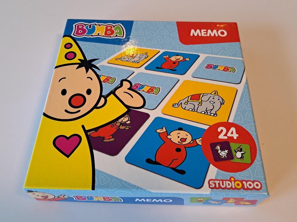 Bumba Memo, Trois ou quatre joueurs, Enlèvement ou Envoi, Utilisé, Studio 100