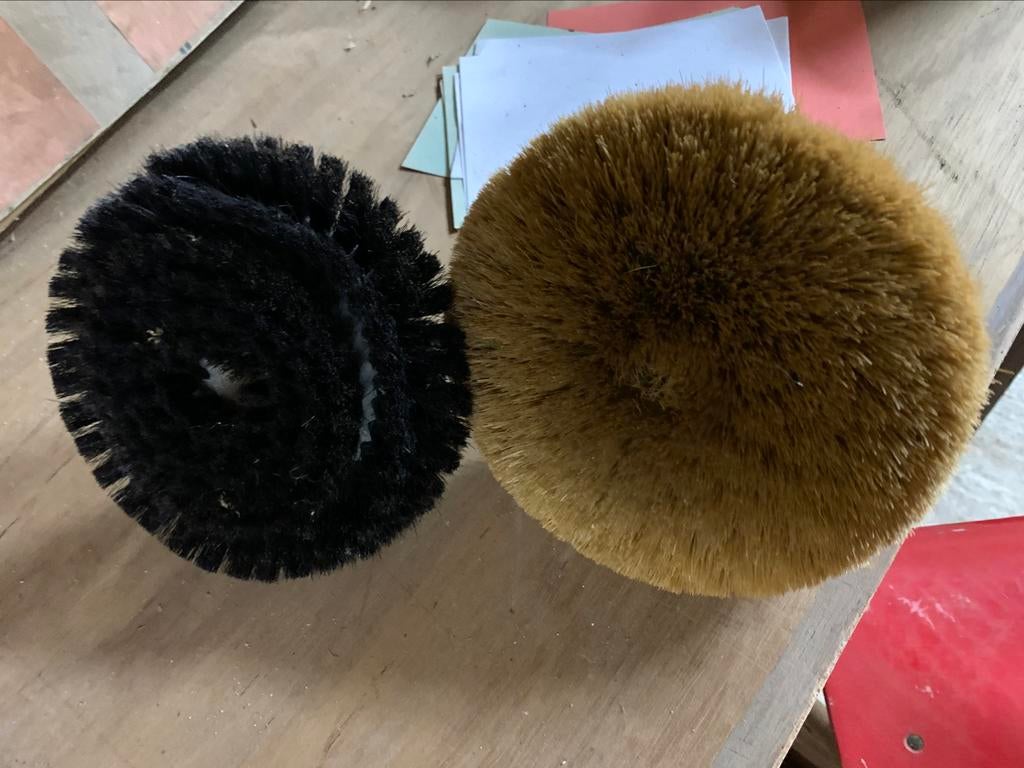 2 nieuwe zachte borstels voor boormachines, Ophalen of Verzenden