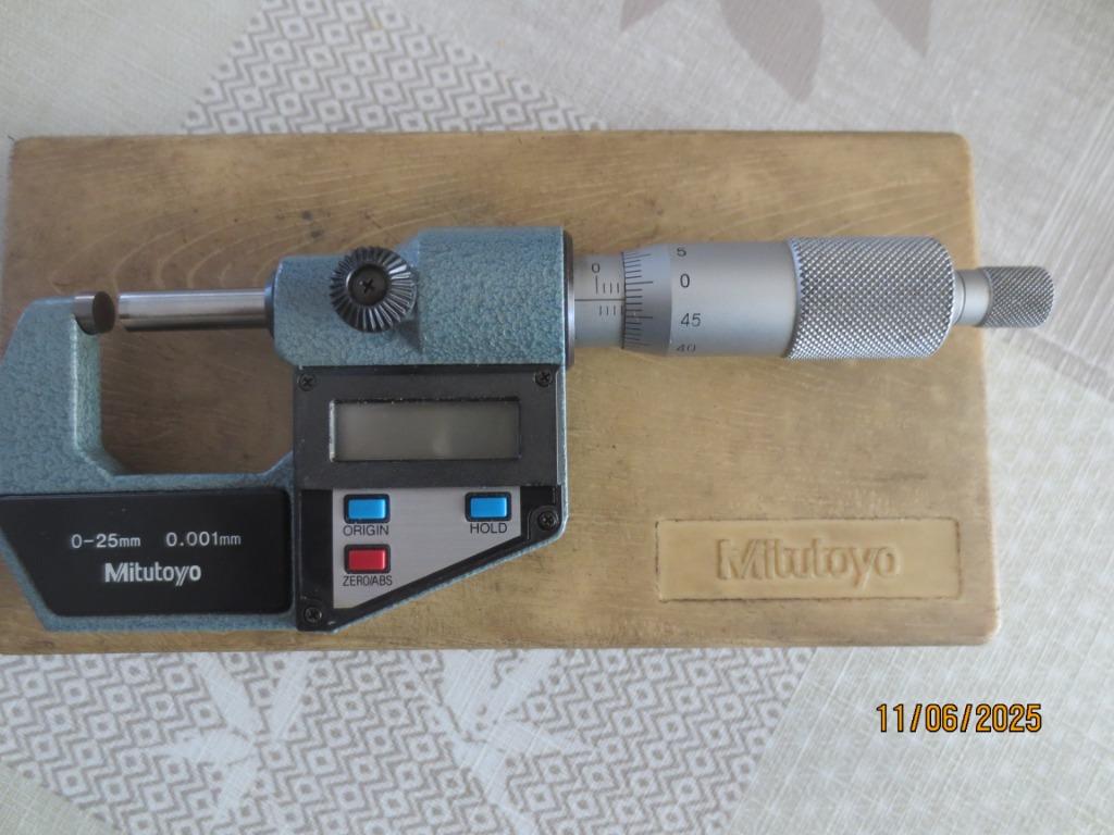 Digitale schroefmaat, Bricolage & Construction, Instruments de mesure, Enlèvement ou Envoi, Comme neuf
