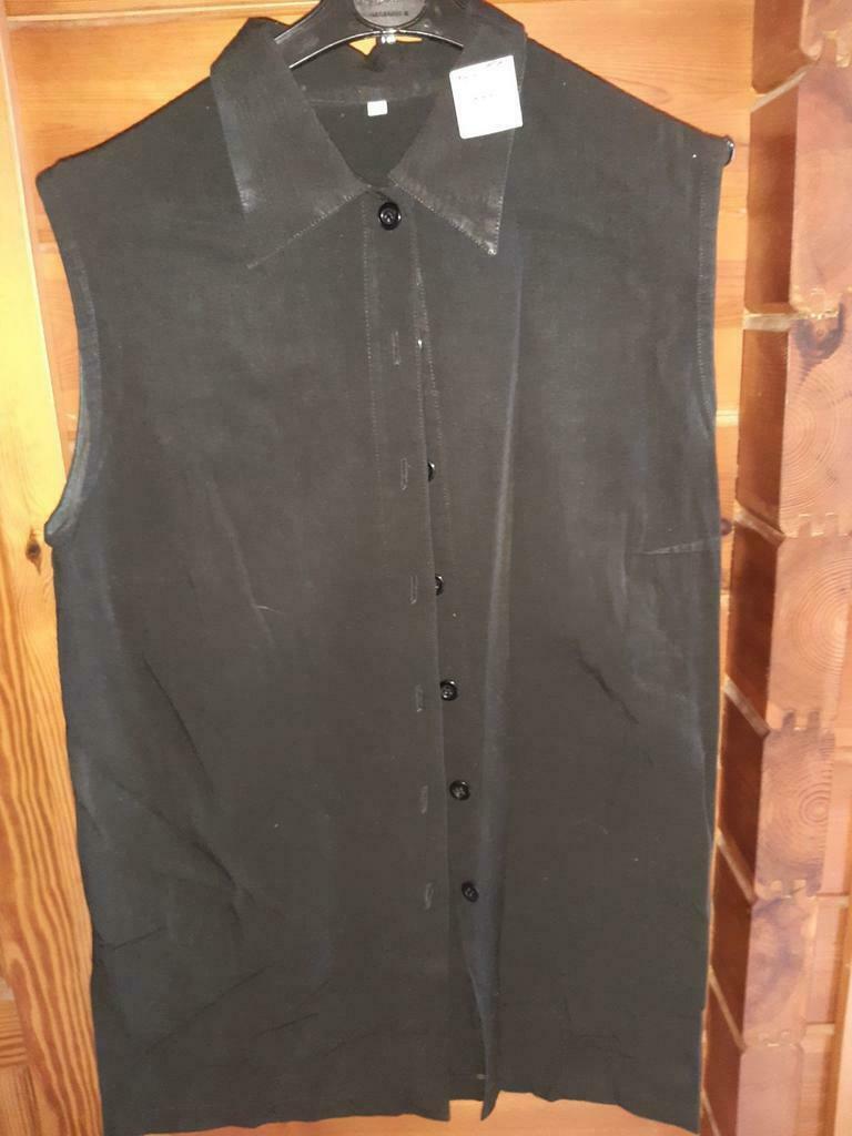 linnen bloesje maat 40, Enlèvement, Comme neuf, Taille 42/44 (L), Brun