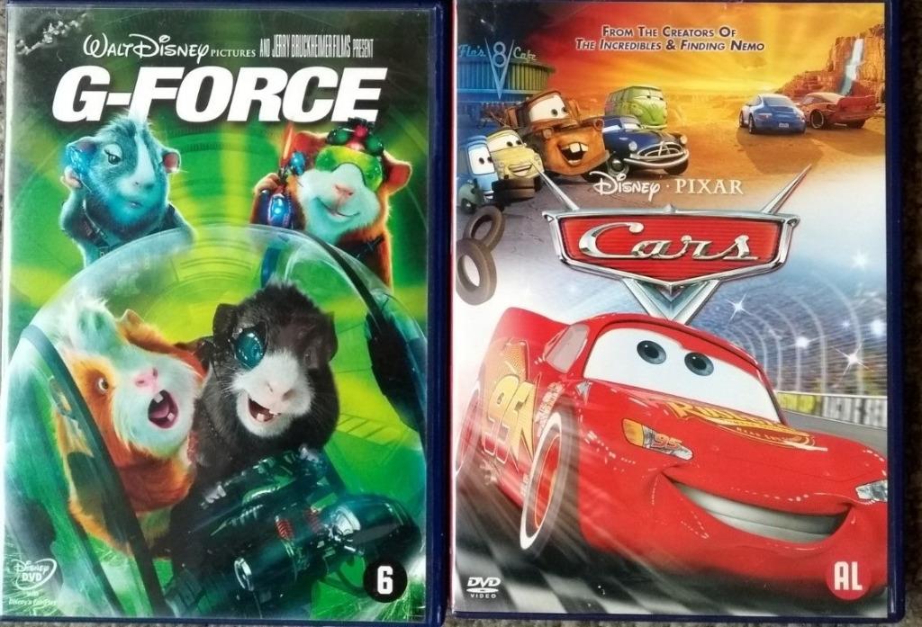 DVD Cars ; G-Force, Vanaf 6 jaar, Ophalen of Verzenden, Zo goed als nieuw