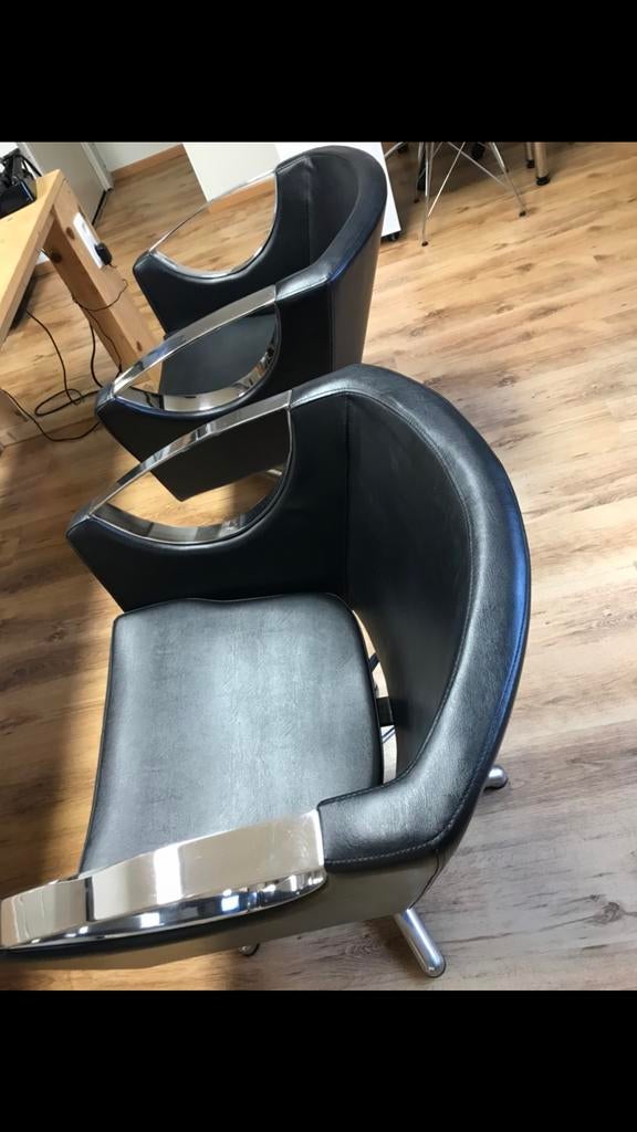 Kapsalon stoelen, Huis en Inrichting, Ophalen, Zo goed als nieuw