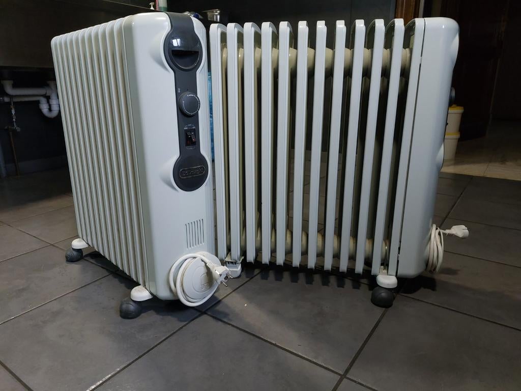2 electrische radiators DeLonghi voor >40m3, Ophalen