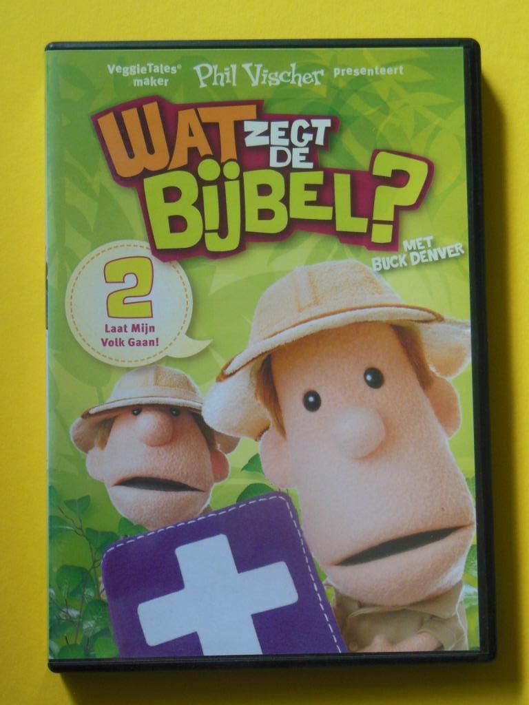 DVD Wat zegt de Bijbel? - deel 2 - Laat Mijn Volk Gaan!, Alle leeftijden, Ophalen of Verzenden, Zo goed als nieuw, Educatief