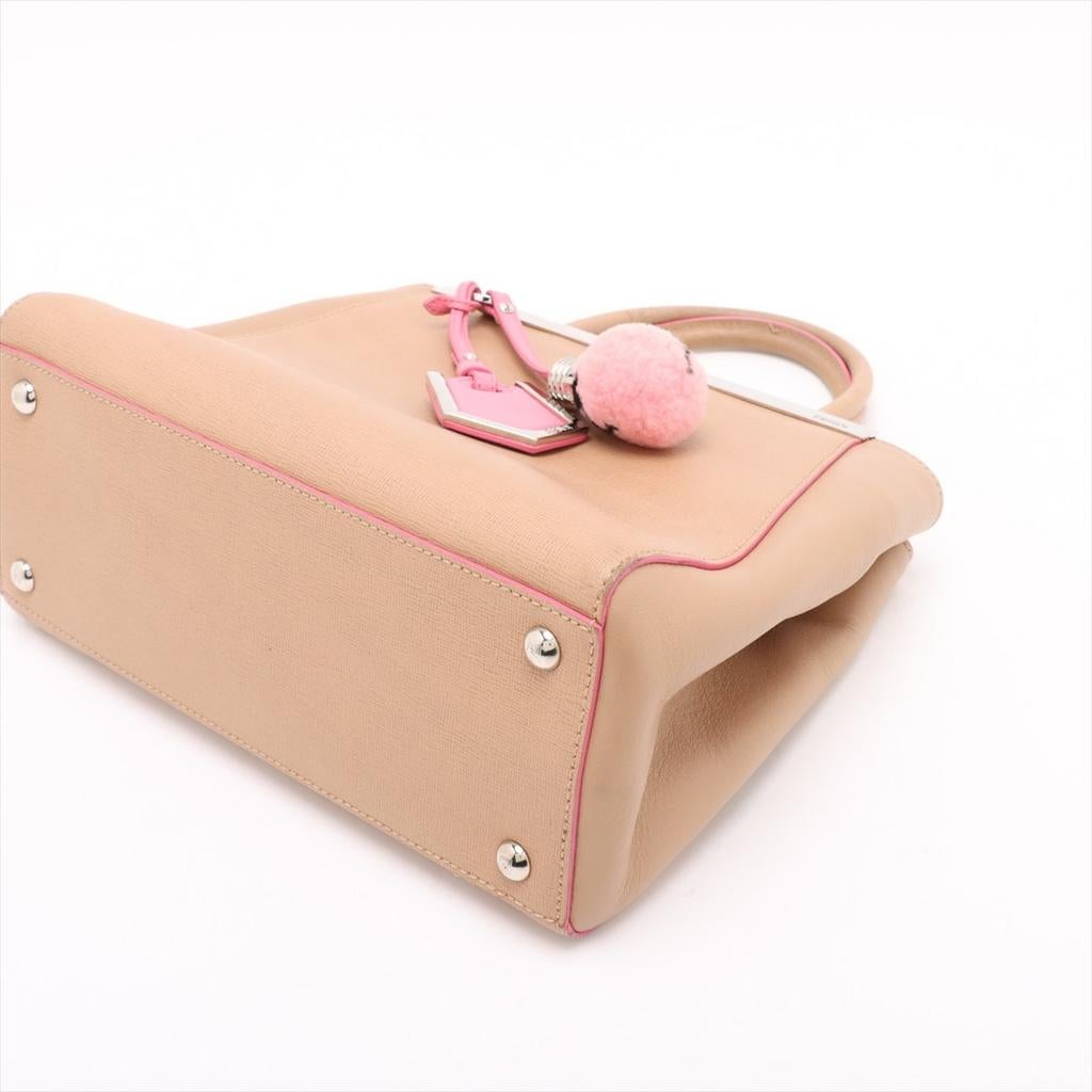 Fendi 2Jours handtas, Verzenden, Gebruikt, Beige, Handtas