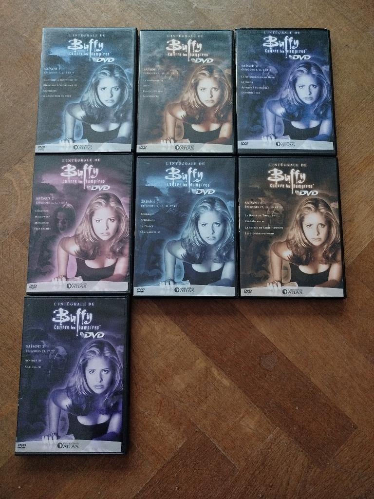 DVD Buffy dvd 1, 3, 4, 5, 6, 8, 9, 33, gereduceerde prijs, Cd's en Dvd's, Dvd's | Tv en Series, Gebruikt, Horror, Vanaf 9 jaar
