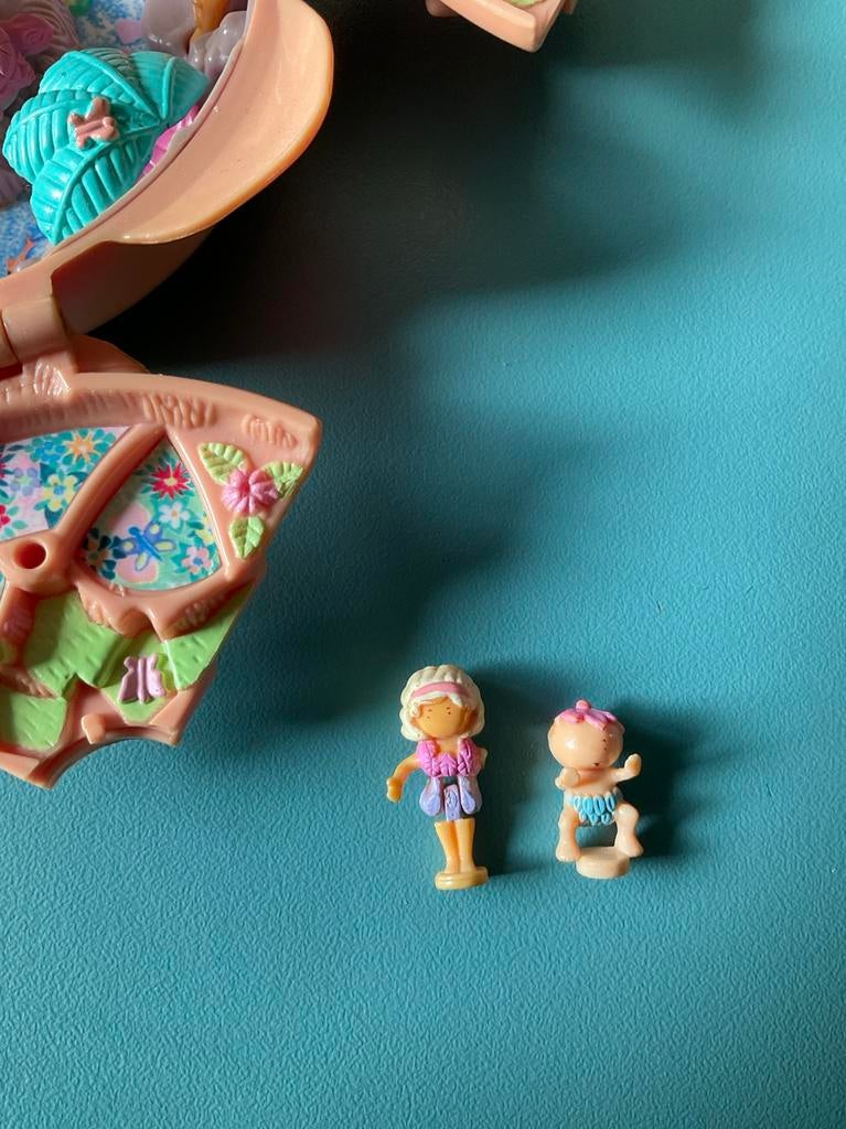 Vintage Polly Pocket Fountain Fantasy van 1995, Ophalen of Verzenden, Gebruikt