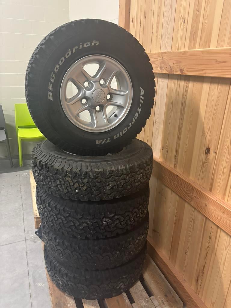 5 Goodrich All Terrain T/A KO2 banden + boost velgen te koop, Ophalen, Overige, Gebruikt, Overige maten