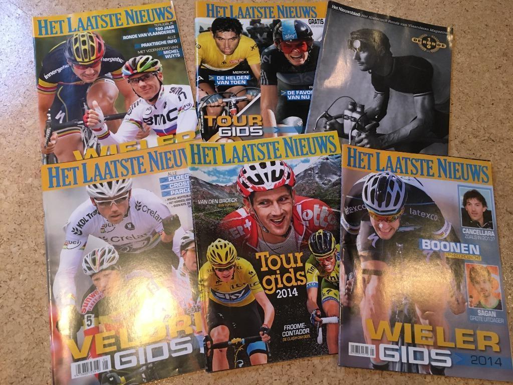 18 tijdschriften wielrennen, Boeken, Tijdschriften en Kranten, Ophalen of Verzenden, Zo goed als nieuw, Sport en Vrije tijd