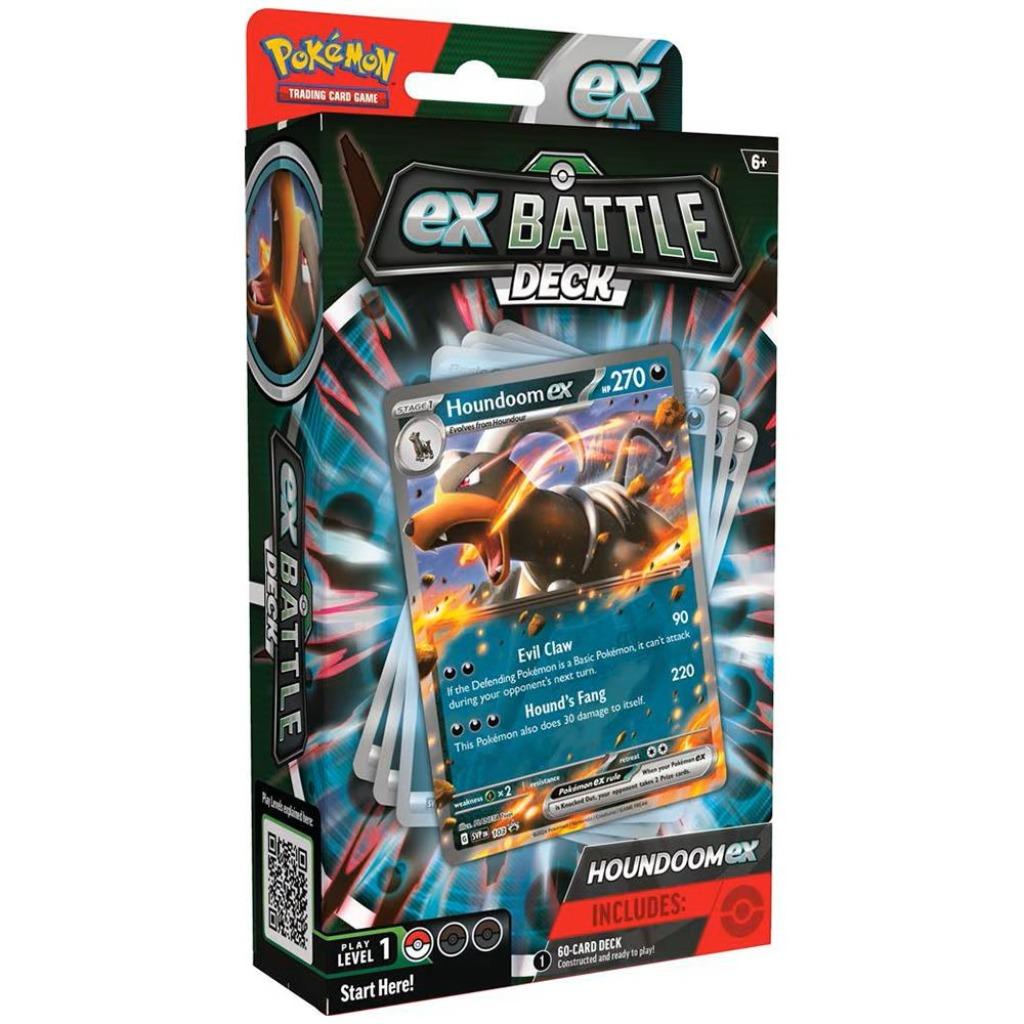 Pokemon Battle Deck - Houndoom Ex ENG, Ophalen of Verzenden, Nieuw, Booster, Foil