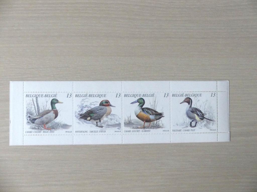 1989 :  Carnet B19 Nature - Canards avec timbres 2332/35, Timbres & Monnaies, Enlèvement ou Envoi, Neuf
