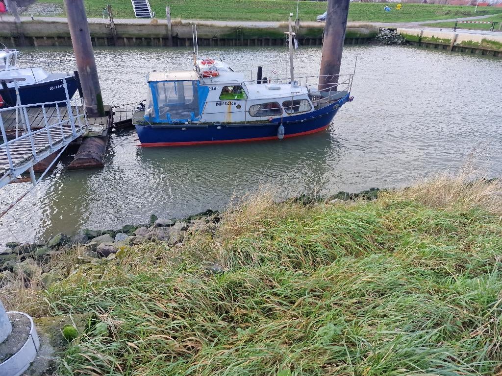 boot, Watersport en Boten, Ophalen, Gebruikt, Staal, Binnenboordmotor
