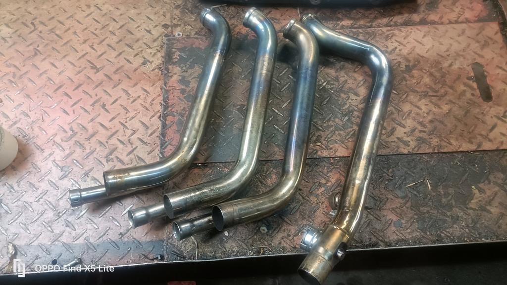 Harley-Davidson voorste uitlaat bochten heritage, Motoren, Ophalen of Verzenden