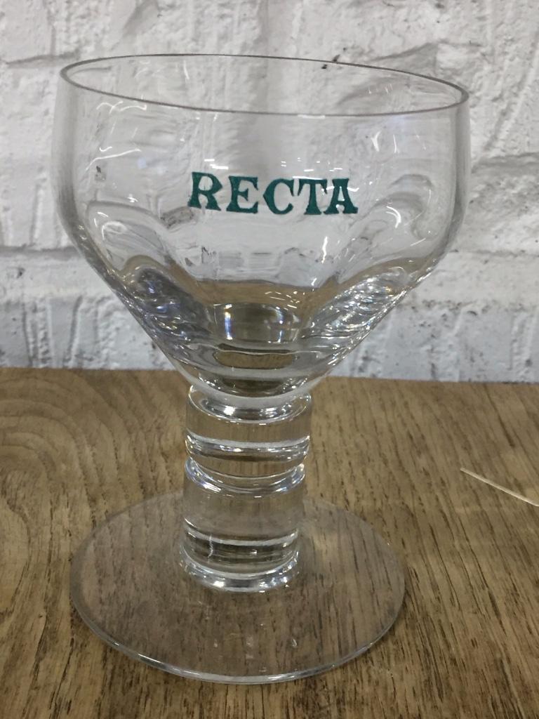 Recta Ale, Van Laere/De gouden kroon, Ertvelde-Evergem, Verzamelen, Ophalen of Verzenden, Zo goed als nieuw, Glas of Glazen, Overige merken