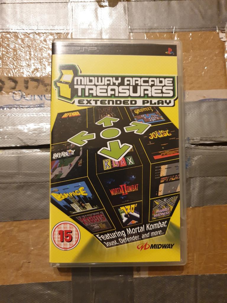Midway Arcade Treasures: Extended Play Pal PSP, Avontuur en Actie, Gebruikt, 2 spelers, Ophalen of Verzenden