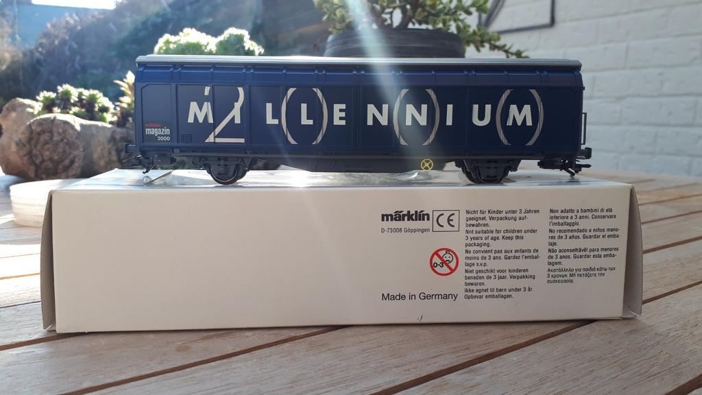 Marklin 48011, schuifwandwagen., Hobby en Vrije tijd, Ophalen of Verzenden, Zo goed als nieuw