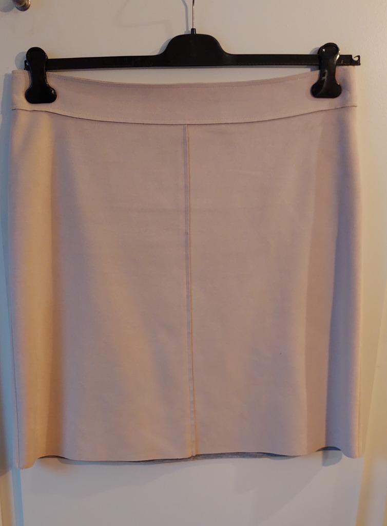 Jupe courte rose pâle - Aspect daim - XANDRES - 46, Vêtements | Femmes, Taille 46/48 (XL) ou plus grande, Enlèvement ou Envoi