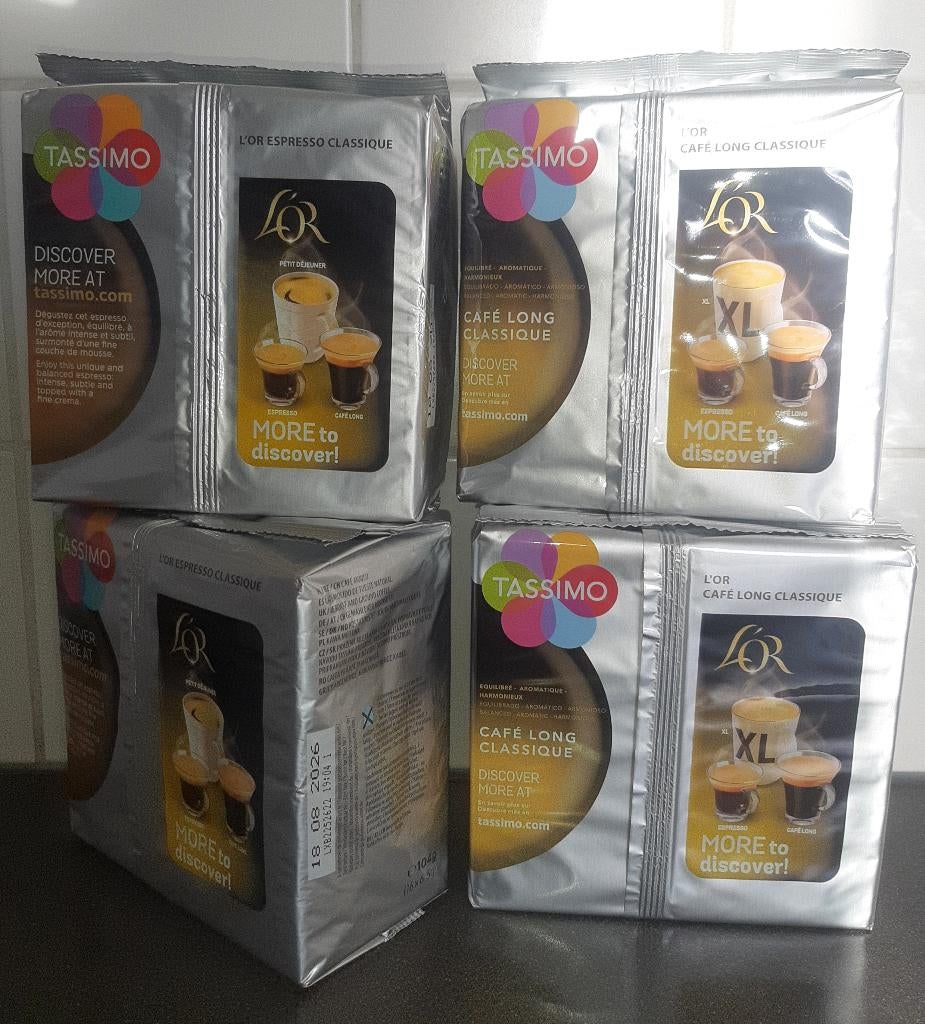 Capsule Espresso & Lungo L'or Tassimo 16 doses, Enlèvement ou Envoi