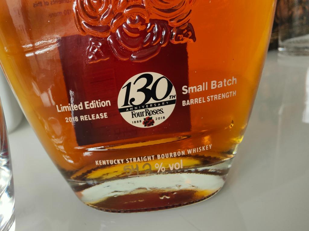 Four Roses 130th Anniversary 2018, uniek, limited Edition, Overige typen, Nieuw, Ophalen of Verzenden, Noord-Amerika
