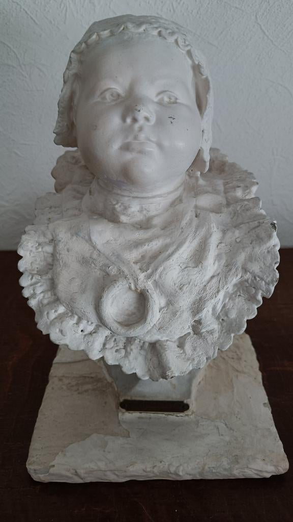 Plâtre pour poitrine de bébé en bois/en bois, Enlèvement ou Envoi