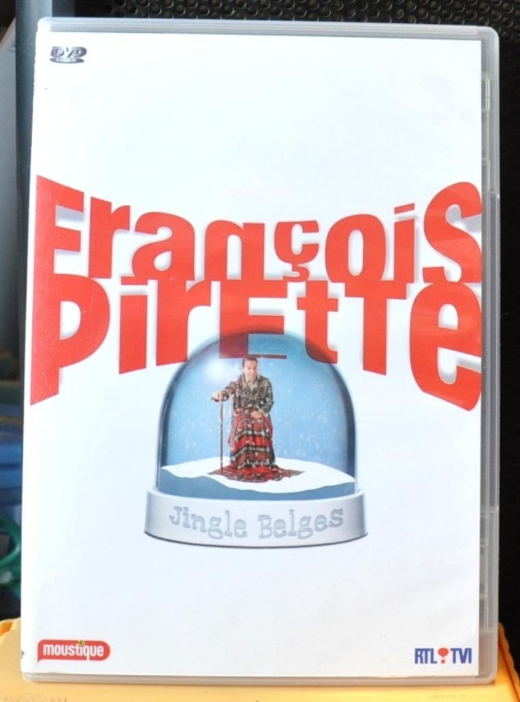 dvd spectacle francois pirette jingle belges (x20255), Enlèvement ou Envoi, Utilisé, Stand-up ou Spectacle de théâtre