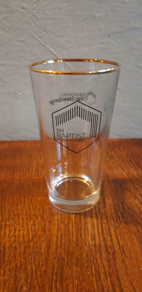 Baptist Brouwerij Van Steenberghe bierglazen, Ophalen of Verzenden, Zo goed als nieuw