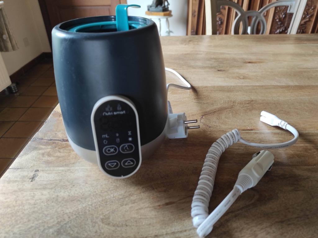 flesverwarmer : ook voor in de auto van Nutri Smart, Ophalen of Verzenden, Zo goed als nieuw, Flessen- of potjesverwarmer