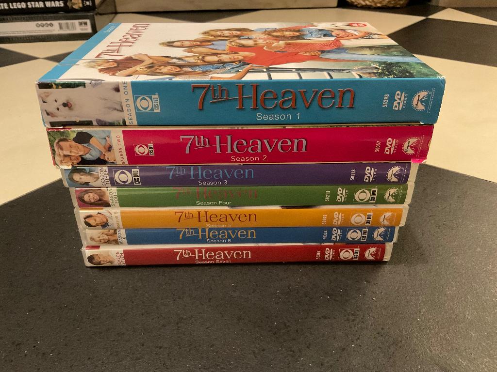 DVD’s seizoen 1 2 3 4 5 6 en 7 van 7th heaven met Nederlands, Ophalen of Verzenden, Zo goed als nieuw