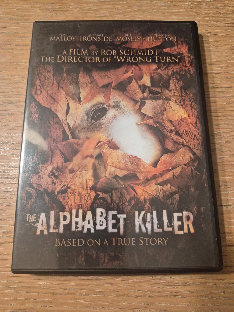 Dvd The Alphabet Killer, Vanaf 16 jaar, Ophalen of Verzenden, Zo goed als nieuw, Actiethriller