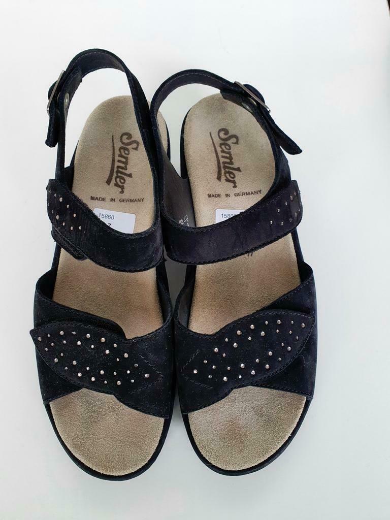 Semler sandalen maat 7 H (NIEUW!), Kleding | Dames, Schoenen, Zwart, Nieuw, Semler, Sandalen of Muiltjes