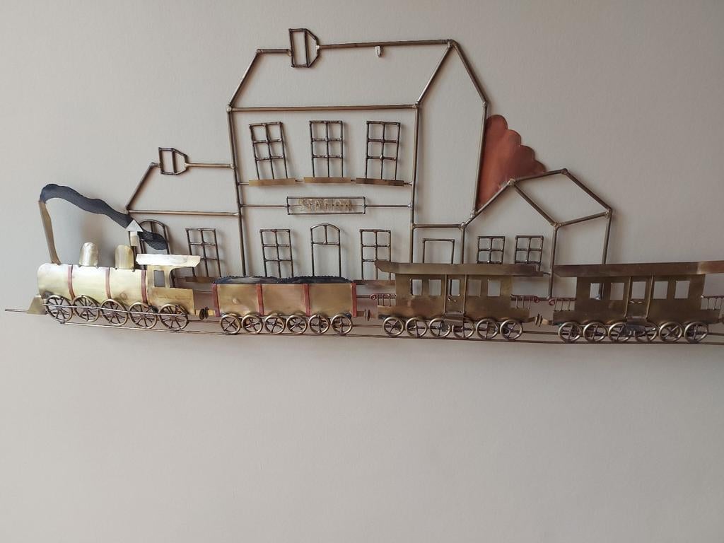 Station kunstwerk Dhaeseleer Daniël, Antiek en Kunst, Ophalen