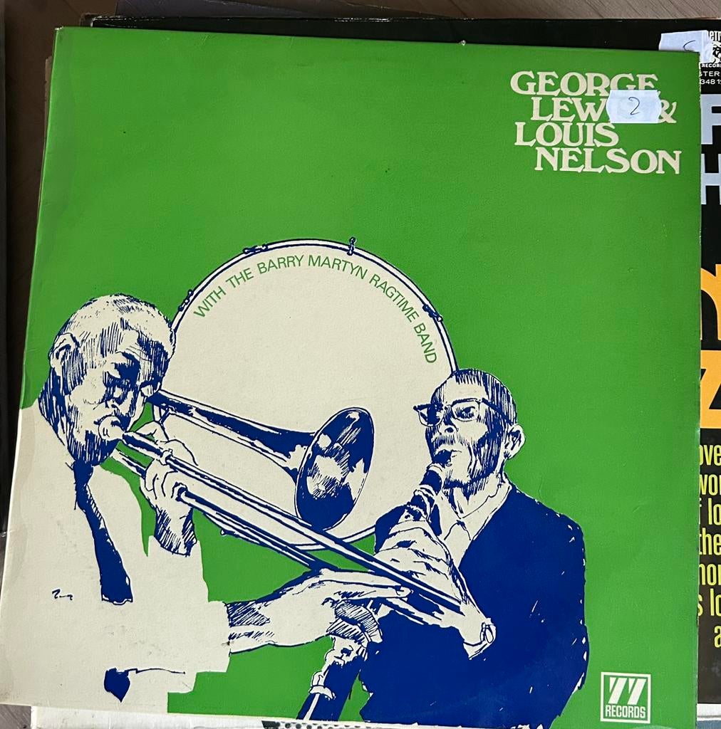 George Lewis & Louis Nelson Lp, Ophalen, Gebruikt, Jazz