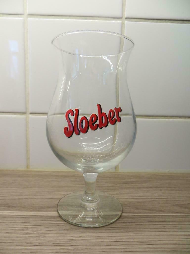 Verre à bière Sloeber, Enlèvement ou Envoi, Comme neuf, Verre à bière