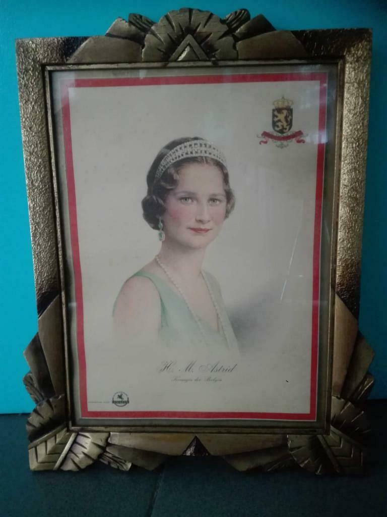 Print H.M. Astrid & Z.M. Leopold 3, Ophalen, Kaart, Foto of Prent