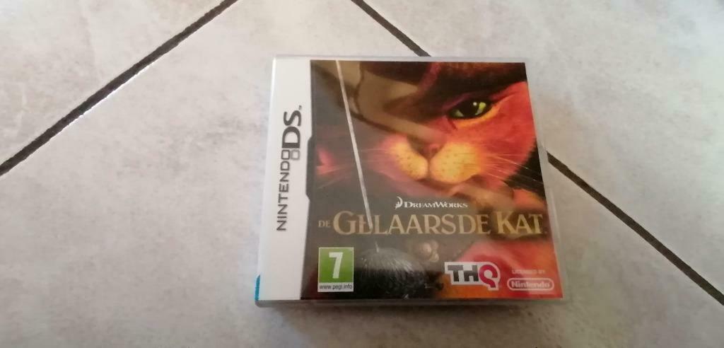 nintendo ds de gelaarsde kat, Ophalen of Verzenden