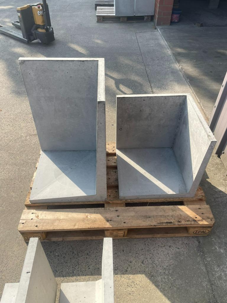 Keerwanden 50 en 75cm hoogte, Tuin en Terras, Ophalen, Nieuw, Beton