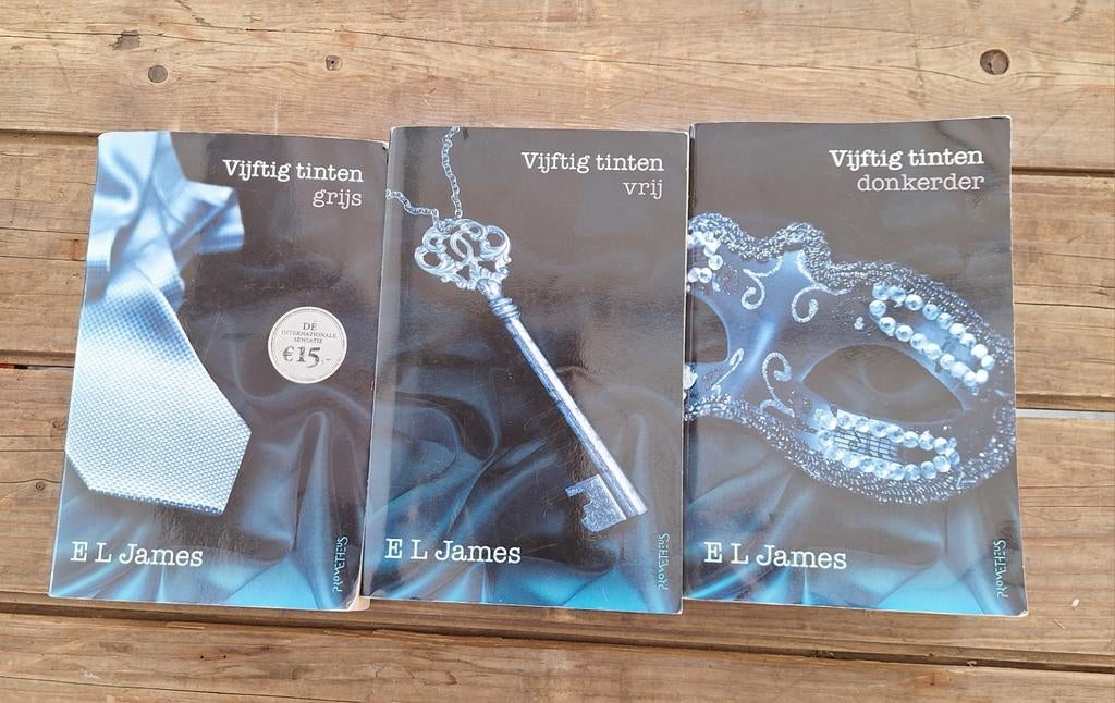 Vijftig tinten 3 boeken, Boeken, Ophalen of Verzenden