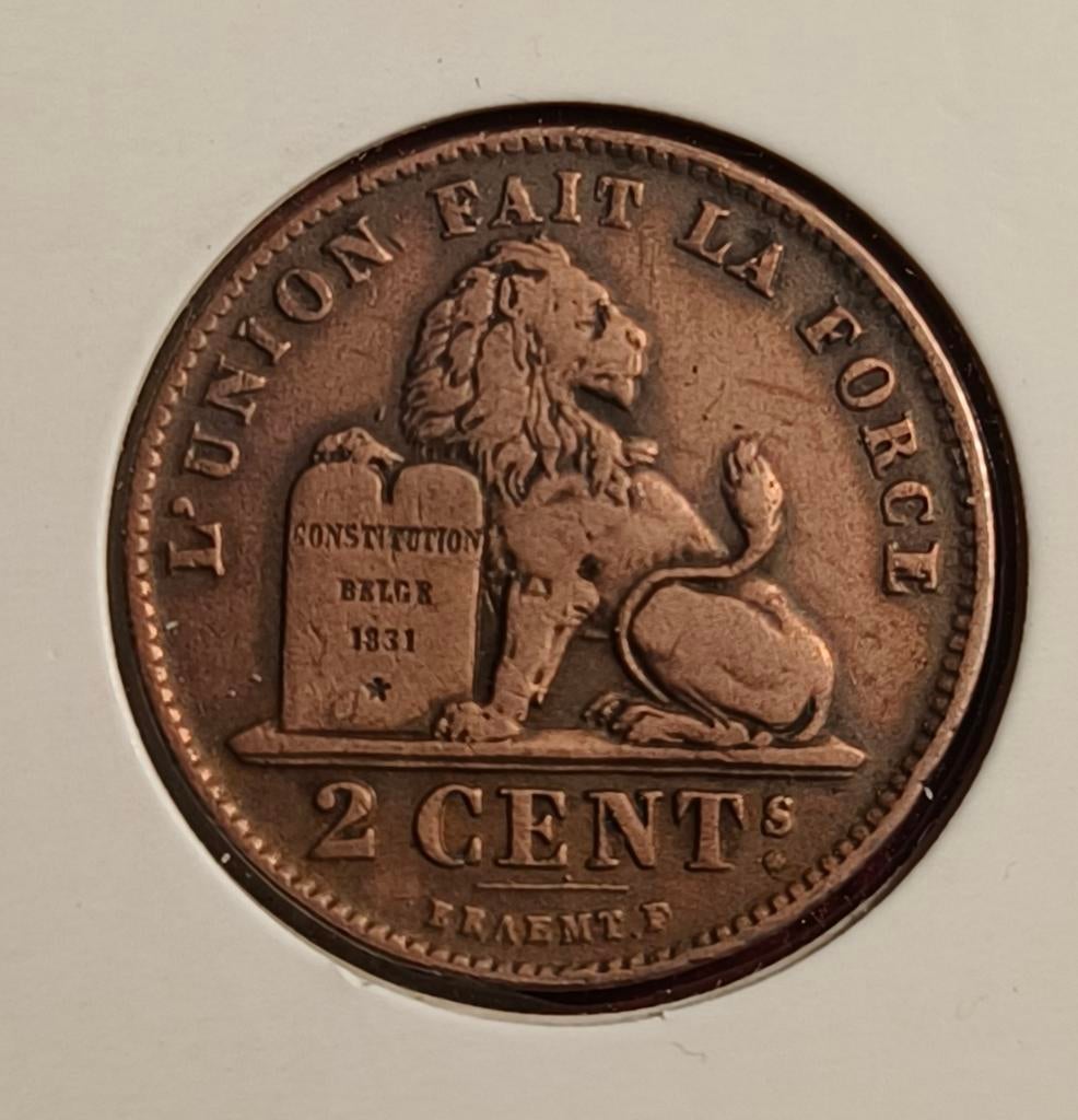 2 centiem 1909 Fr Leopold II, Enlèvement ou Envoi