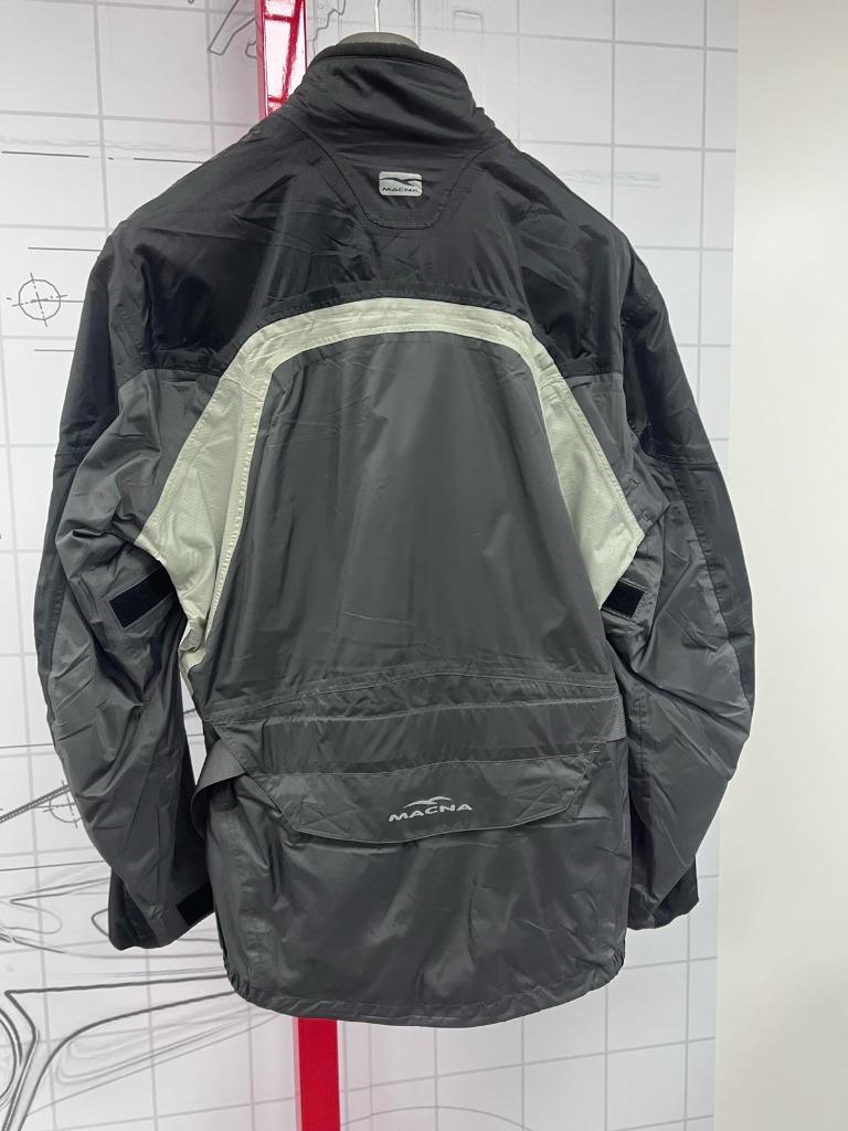 Veste de pluie Macna, Rain-Max noir, gris, argent, Motos, Neuf, avec ticket, MACNA, Hommes, MACNA