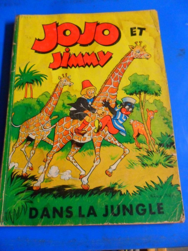 Jojo et Jimmy dans la jungle, Une BD, Enlèvement ou Envoi, Utilisé
