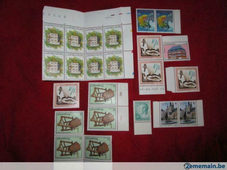 Timbres du luxembourg, Enlèvement ou Envoi