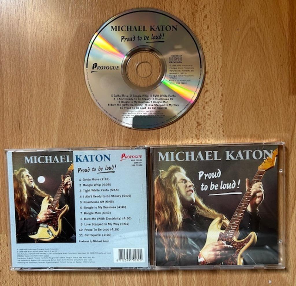 CD MICHAEL KATON - PROUD TO BE LOUD - BLUES - PROVOGUE, Envoi, Comme neuf, Blues