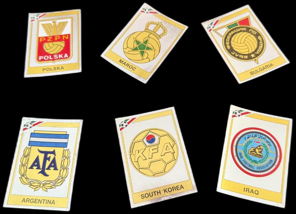 Panini Mexico 86 Emblemen Badges 1986, Verzamelen, Verzenden