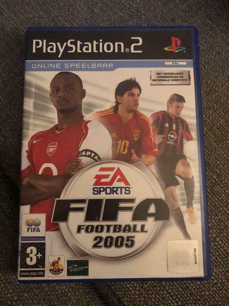 PS2 - FIFA Football 2005, Consoles de jeu & Jeux vidéo, 2 joueurs, Enlèvement ou Envoi, Utilisé, À partir de 3 ans