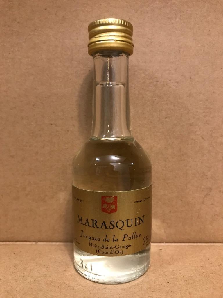 Marasquin - Jacques de la Pallue - Mignonnette d'alcool -, Collections, Enlèvement ou Envoi, France, Autres types, Pleine
