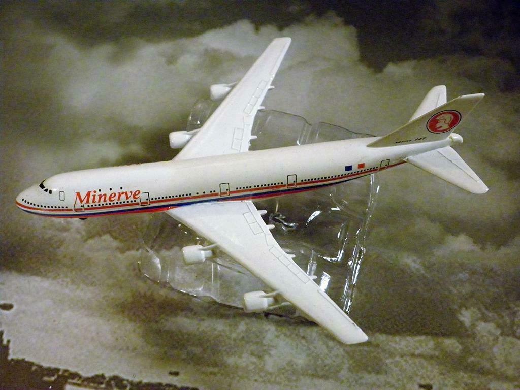 SCHABAK 901/135 BOEING 747 MINERVE ECHELLE 1/600, Neuf, Autres marques, Enlèvement ou Envoi, 1:200 ou moins